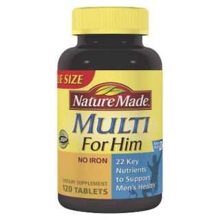 Nature Made Multivitamin for Him Tablets   120 Count