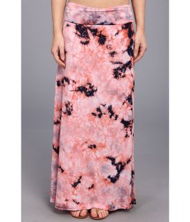 Chaser Fold Over Maxi Skirt Womens Skirt (Pink)