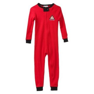 St. Eve Infant Toddler Boys Long Sleeve Trouble Maker Union Suit   Red 4T