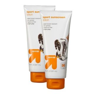 up & up Sport Sunscreen Lotion with SPF 30   2 Pack