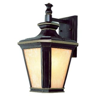Contemporary 17 Outdoor Wall Sconce in Brown Gold