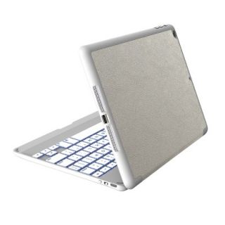 ZAGGkeys PROfolio+ Keyboard for iPad Tablets   Silver (ID5ZKF SW0)