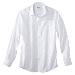 Merona Mens Ultimate Classic Fit Dress Shirt   Buff White S