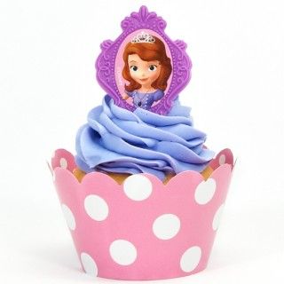 Disney Junior Sofia the First Cupcake Wrapper Combo Kit