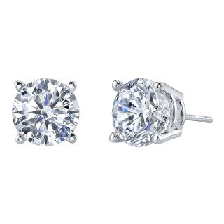 Diamonore 4 CT. T.W. Simulated Diamond Studs, Wg (White Gold), Womens