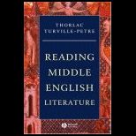 Reading Middle English Literature