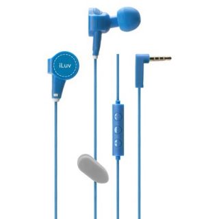 iLuv Stereo In Ear Headphones   Light Blue