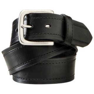 Merona Mens Belt   Leather Black XL