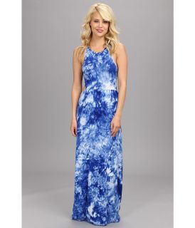 DV by Dolce Vita Jersey Tie Dye Maxi W Open Back Womens Dress (Blue)
