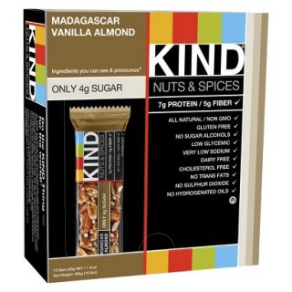 KIND Black Madagascar Vanilla Almond Nutrition Bar   12 Bars