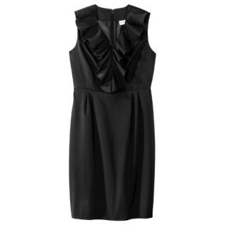 Merona Petites Sleeveless Sheath Dress   Black 6P
