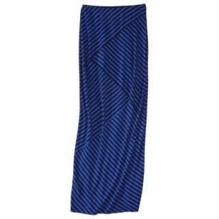 Mossimo Womens Pieced Maxi Skirt   Athens Blue S