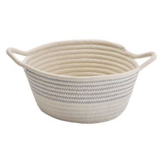Threshold Small Round Tapered Rope Basket   Set of 8   Blue