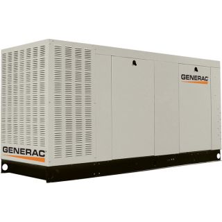 Generac Commercial Series Liquid Cooled Standby Generator   80 kW, 240/480