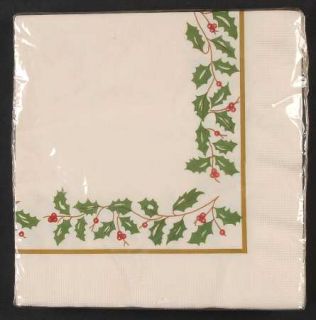 Lenox China Holiday (Dimension) Luncheon Napkins/Package/Paper, Fine China Dinne