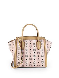 MCM Road To Paradise Medium Tote   Nude