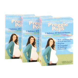 Three Lollies Preggie Pops Variety for Morning Sickness Relief (3 Pack)
