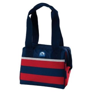 Igloo Leftover Tote 9 Can Soft Sided Cooler   Deep Red Stripe
