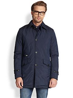 J. Lindeberg Terris 45 Metallic Shine Jacket   Navy