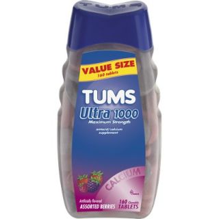 TUMS Ultra Assorted Berries   160 count