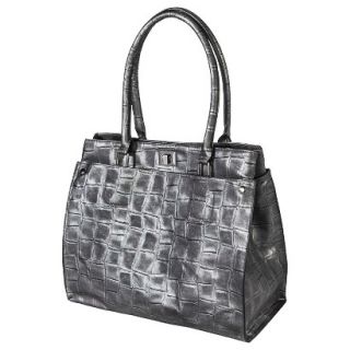 Bueno Textured Tote Handbag   Gray