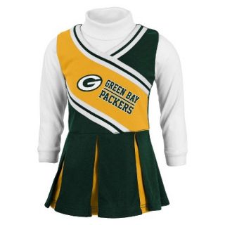 NFL Infant Toddler Cheerleader Set With Bloom 2T Packers
