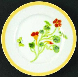 Williams Sonoma Flowering Herbs Salad Plate, Fine China Dinnerware   Different H