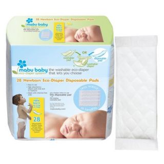 Mabu Baby Eco Diaper Disposable Pads   Newborn