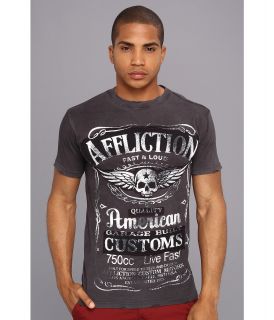 Affliction Lynchburg S/S Tee Mens T Shirt (Black)
