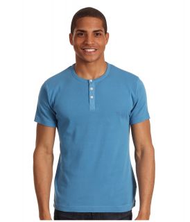 French Connection Basic Henley Mens T Shirt (Pink)
