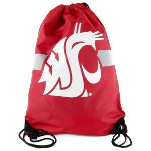 Washington State Cougars Forever Collectibles Team Stripe Drawstring Bag