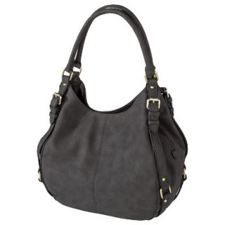 Merona Large Hobo Handbag   Gray