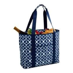 Picnic At Ascot Extra Large Insulated Tote Trellis Blue