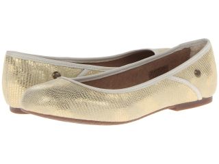 UGG Antora Lizard Womens Flat Shoes (Gold)