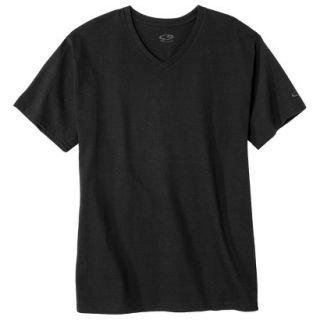C9 by Champion Mens Active V Neck Tee   Black S