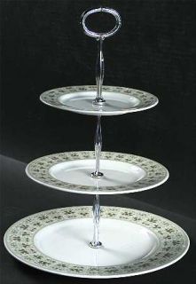 Royal Doulton Samarra 3 Tiered Serving Tray (DP, SP, BB), Fine China Dinnerware