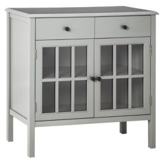 Accent Table Threshold Windham Accent Cabinet with Drawer   Gray