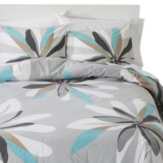 Room Essentials Floral Comforter Set   Aqua (Twin XL)