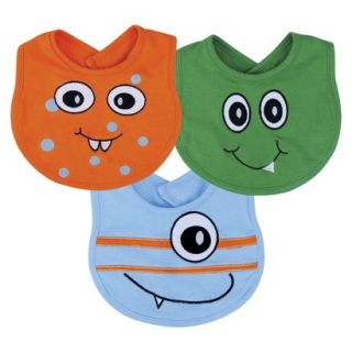 3pc Bibs   Snuggle Monster by Lab