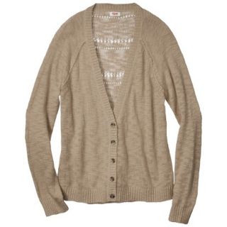 Mossimo Supply Co. Juniors Plus Size Long Sleeve Cardigan Sweater   Tan 3