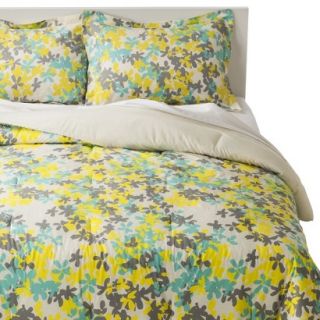Room Essentials Expressive Floral Comforter Set   Full/Queen