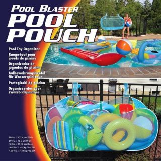 Blue/White Pool Blaster Inflatable Pool Pouch