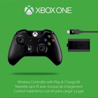 Xbox One Wireless Controller with Play and Charge Kit (Xbox One)