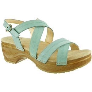 Sanita Clogs Womens Darcy Jade Sandals, Size 40 M   467580 74
