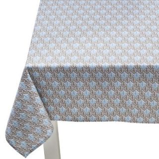 Room Essentials Leaf Rectangle Tablecloth   Blue (60x84)