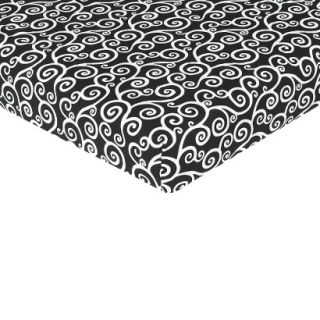 Madison Fitted Crib Sheet   Print
