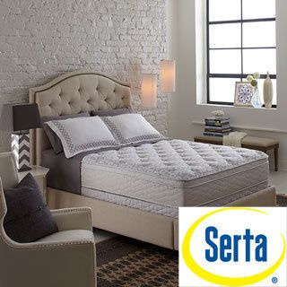 Serta Perfect Sleeper Bristol Way Supreme Gel Euro Top Cal King size Mattress And Foundation Set