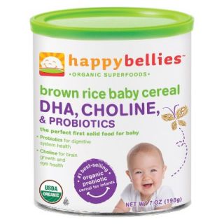 Happy Bellies   Organic Brown Rice Cereal   7oz(6 Pack)