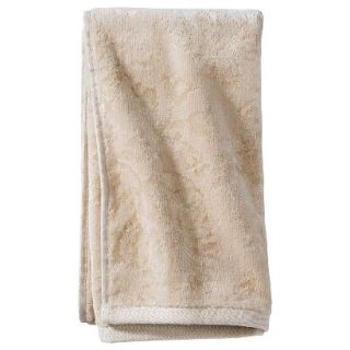 Fieldcrest Luxury Jacquard Hand Towel   Mochachino