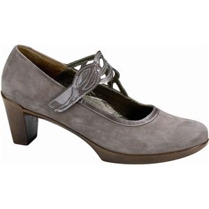 Naot Womens Luma Shiitake Nubuck Shiitake Patent Shoes, Size 40.5 M   14004 S0X